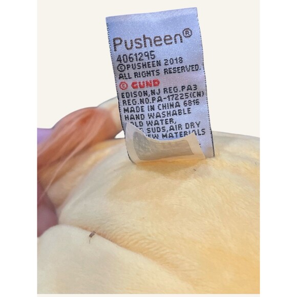 Pusheen 10" Lion Cat Plush By Gund 2018 Stuffed Animal - Picture 6 of 6